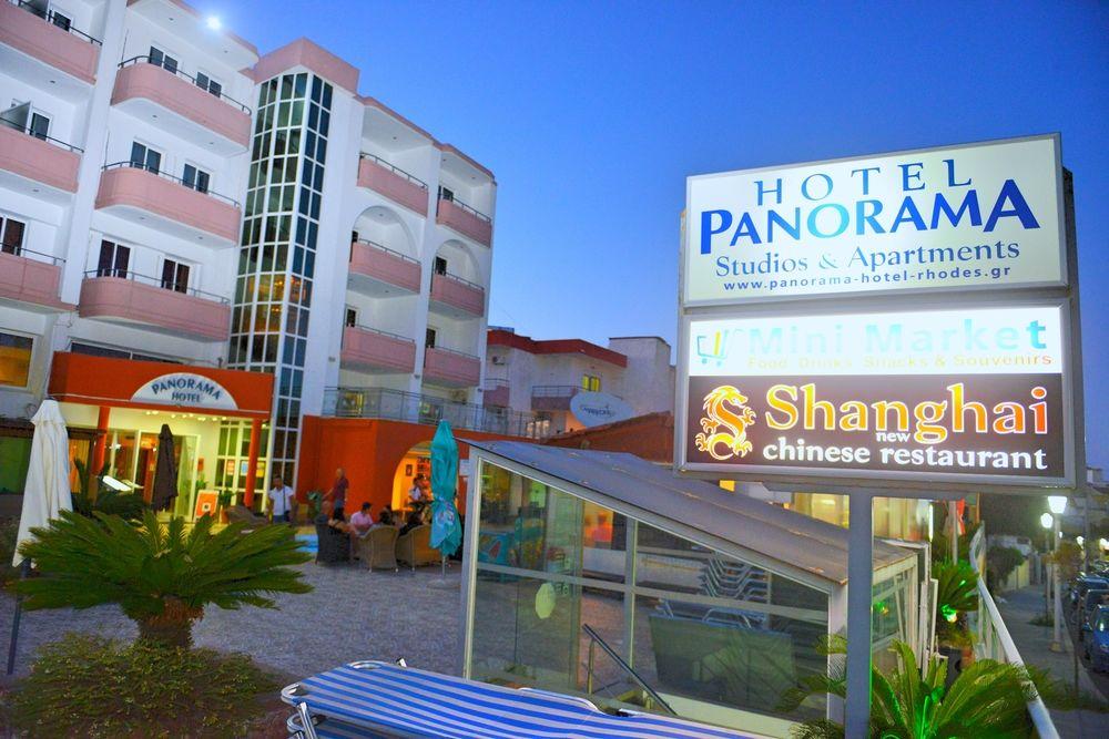 Panorama Hotel Apartments Rhodes City Exterior foto