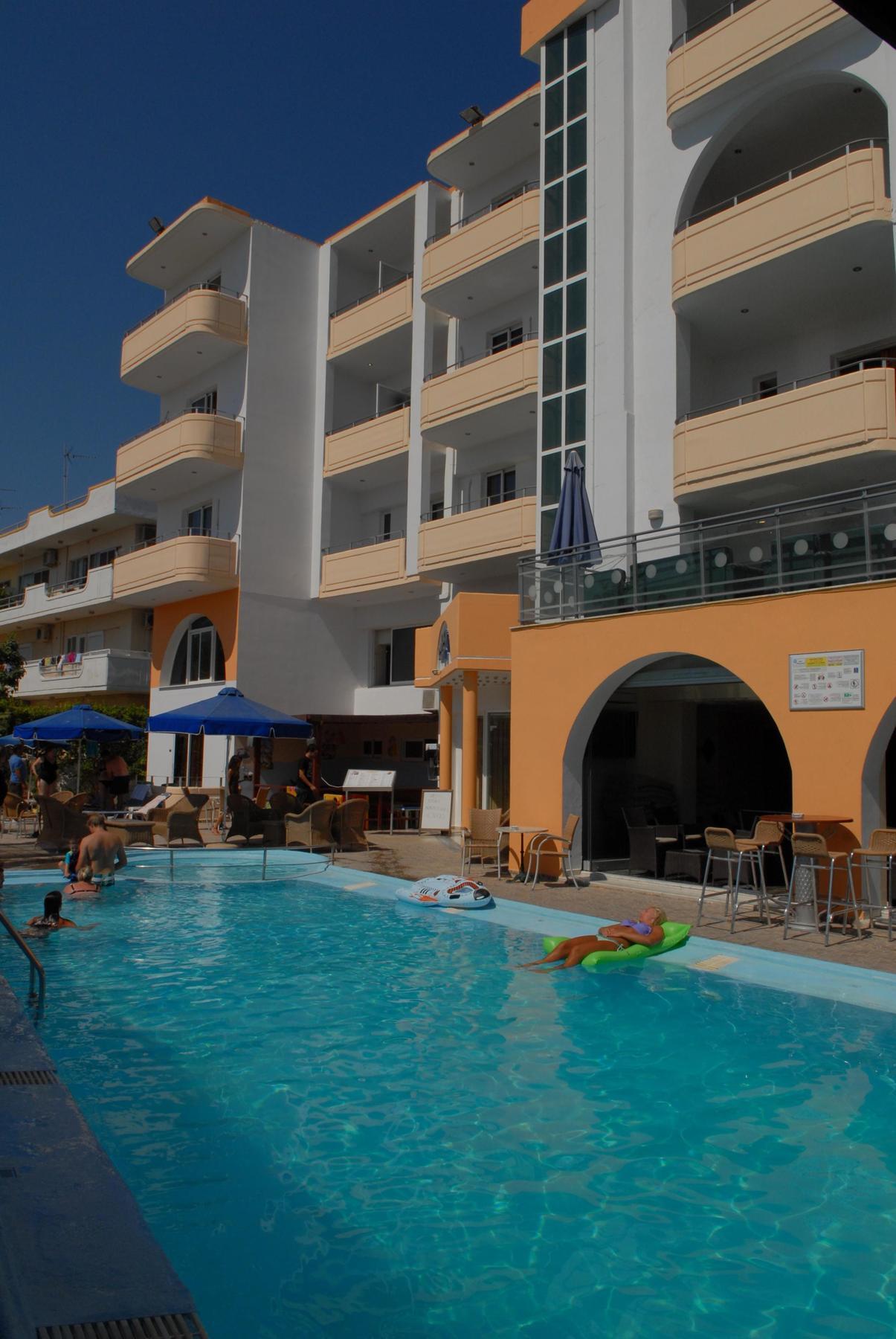 Panorama Hotel Apartments Rhodes City Exterior foto