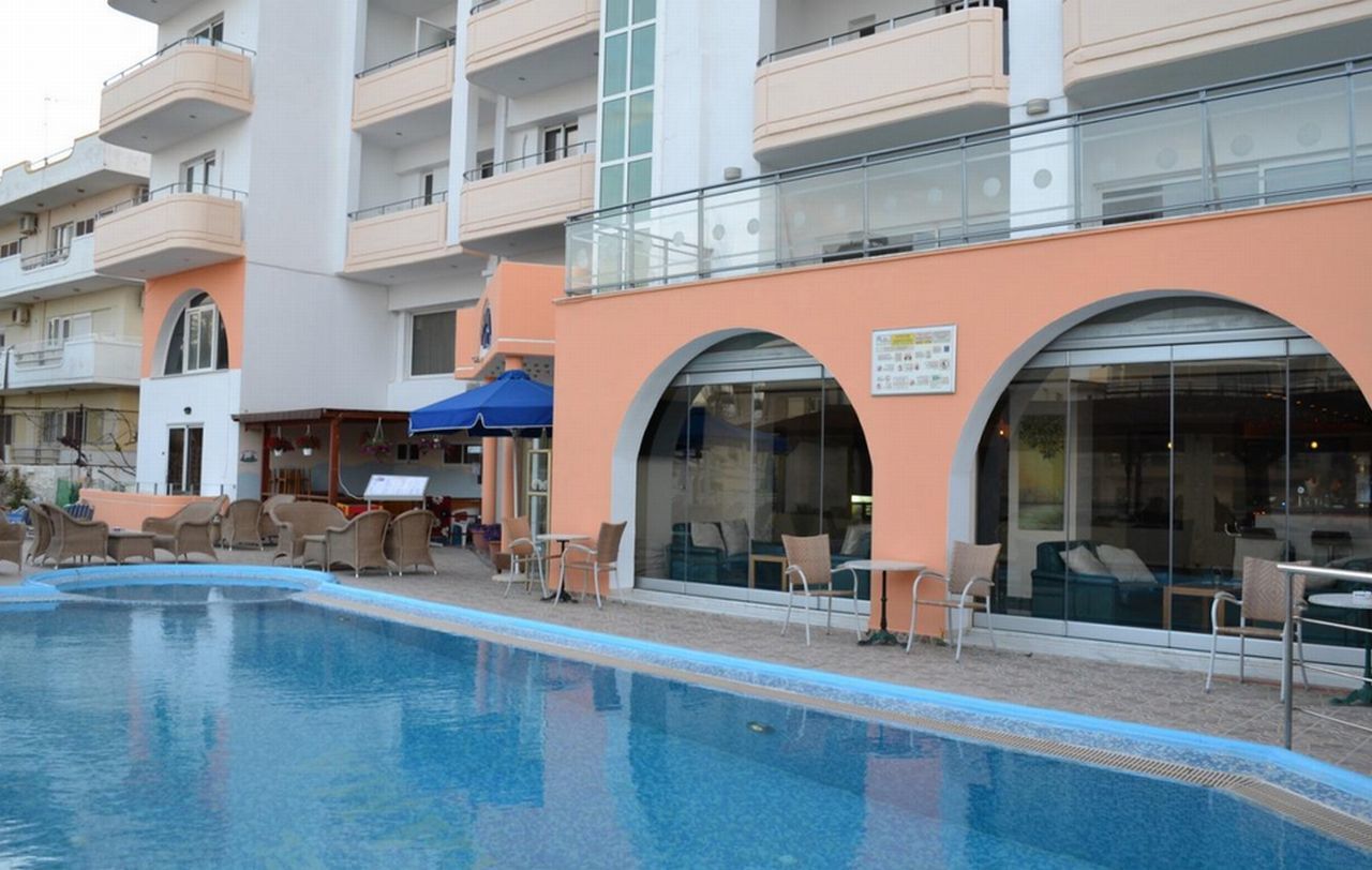 Panorama Hotel Apartments Rhodes City Exterior foto